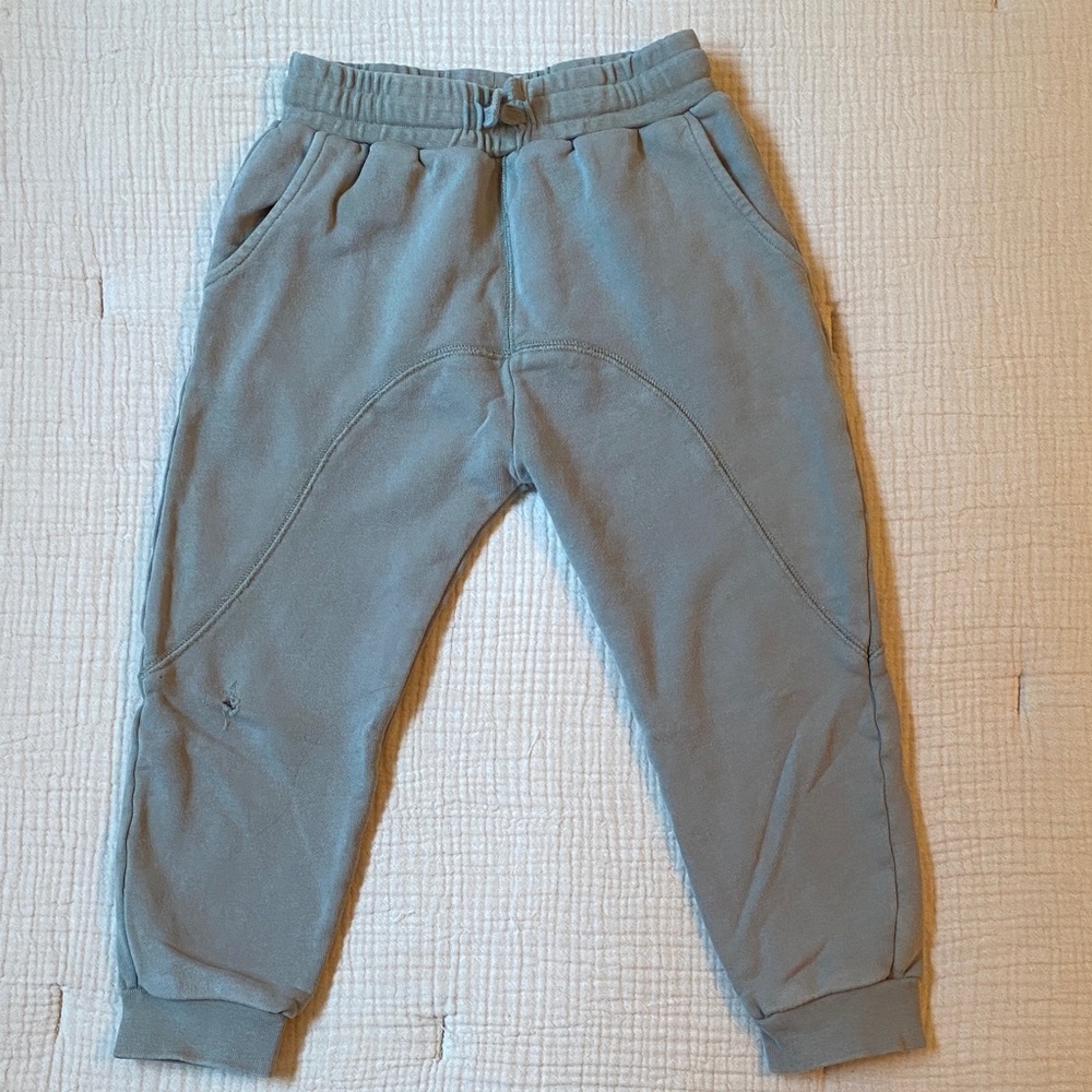 Rylee + Cru Kids Green/Grey Joggers